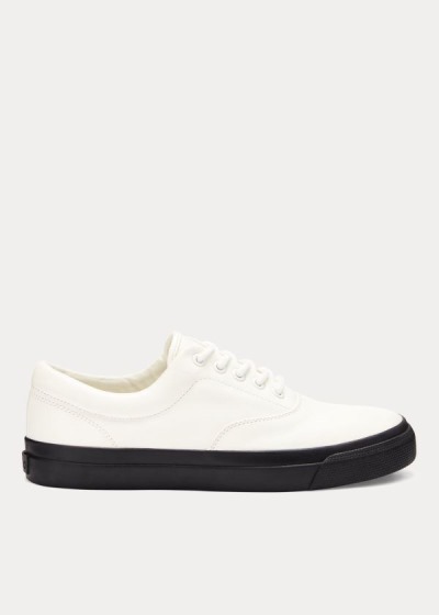 Polo Ralph Lauren Bryn Læder Sneakers Dame Danmark (IHTGE6941)